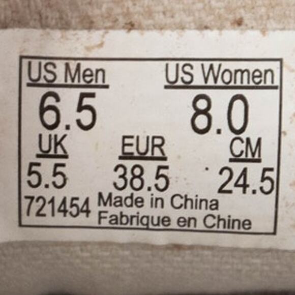 VANS Suede Court DX Low Sneakers Size Women's 8 Men's 6.5 - Picture 10 of 12